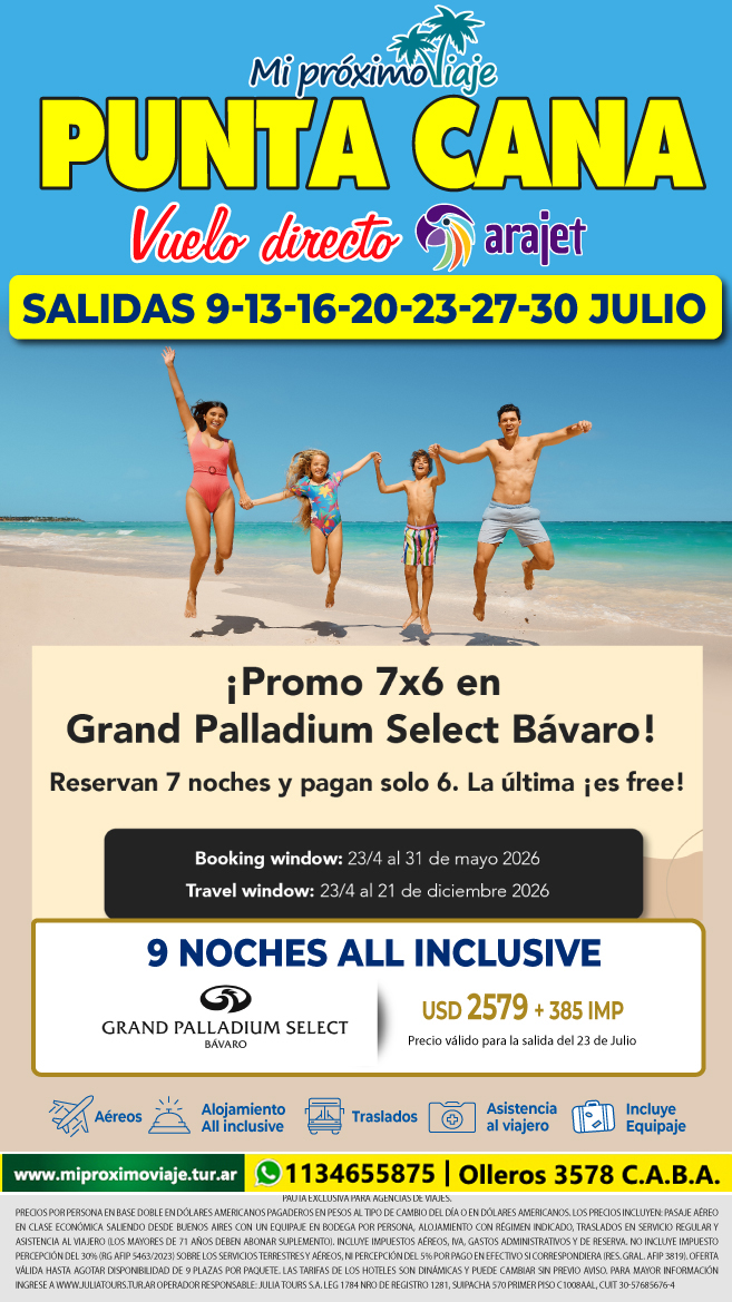 PUNTA CANA con PALLADIUM!